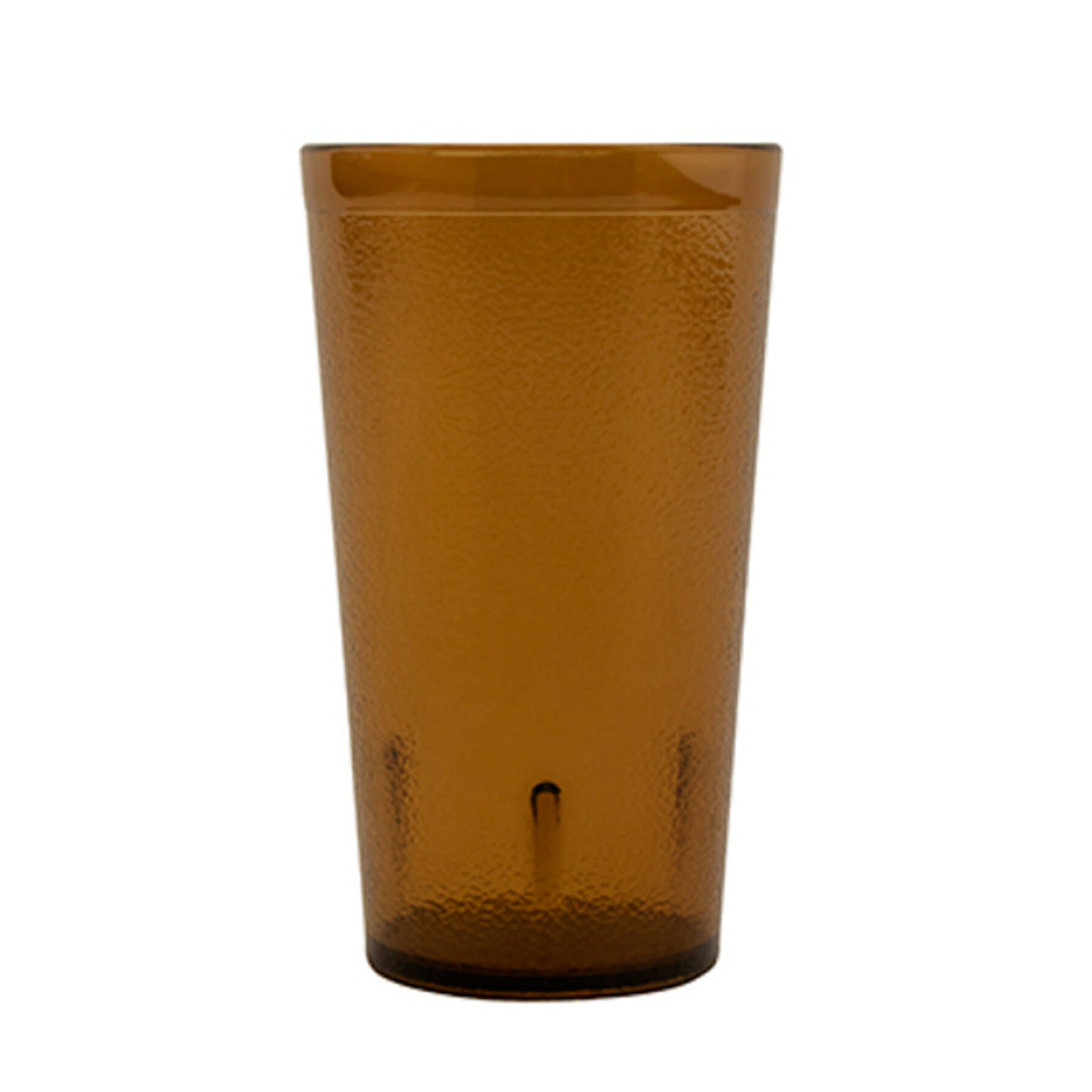 12 oz. Stackable Textured Plastic Tumbler, Amber
