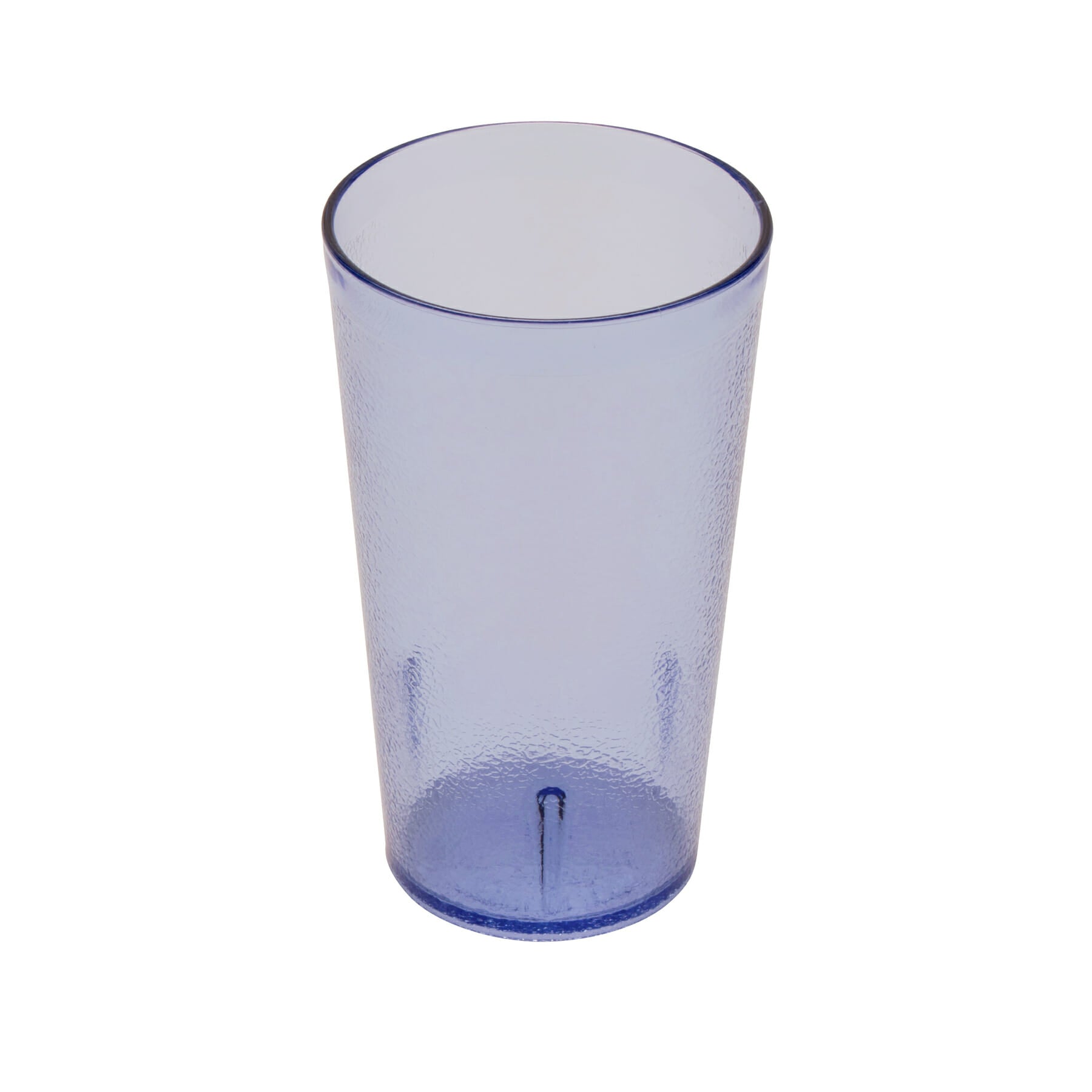 12 oz. Stackable Textured Plastic Tumbler, Blue