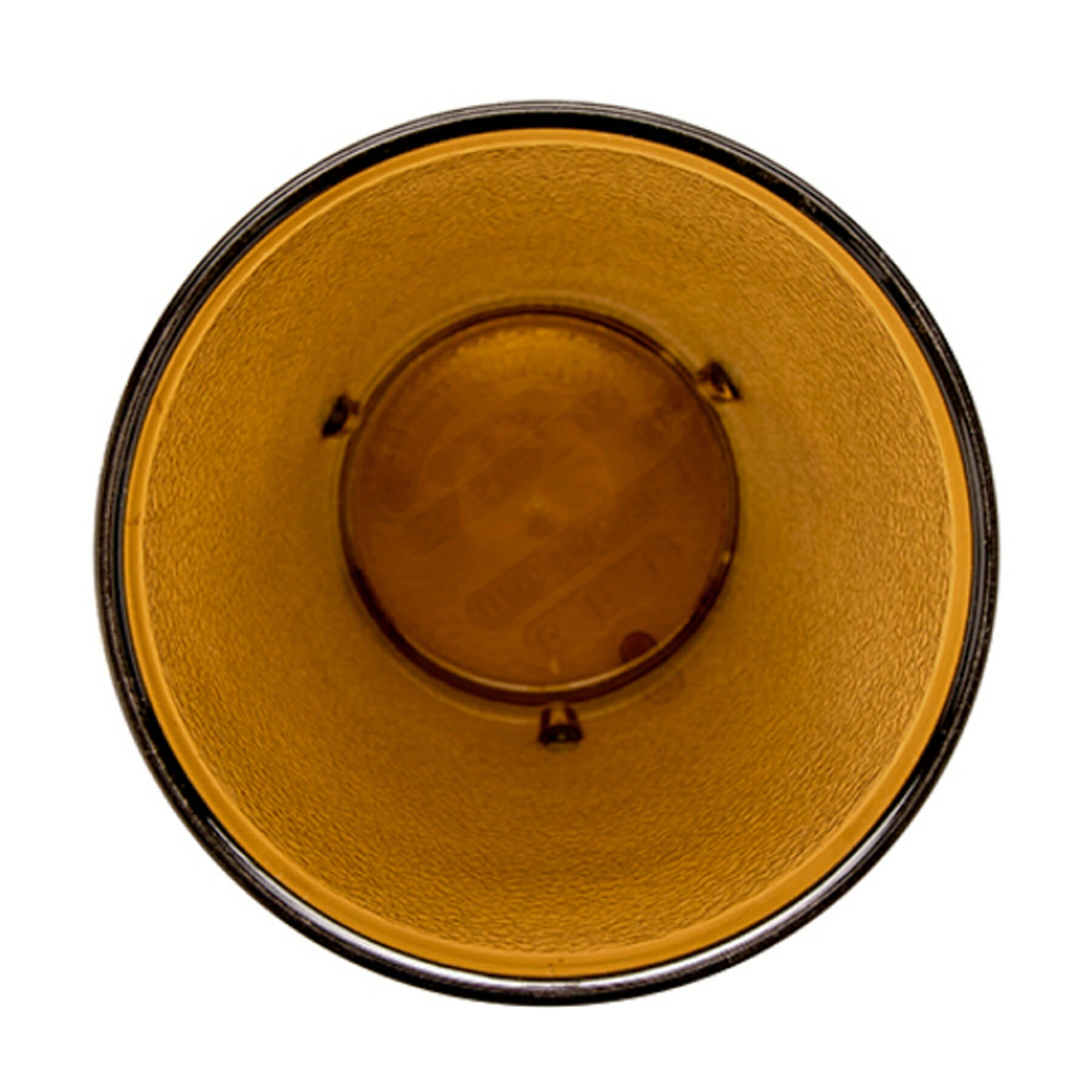 20 oz. Stackable Textured Plastic Tumbler, Amber
