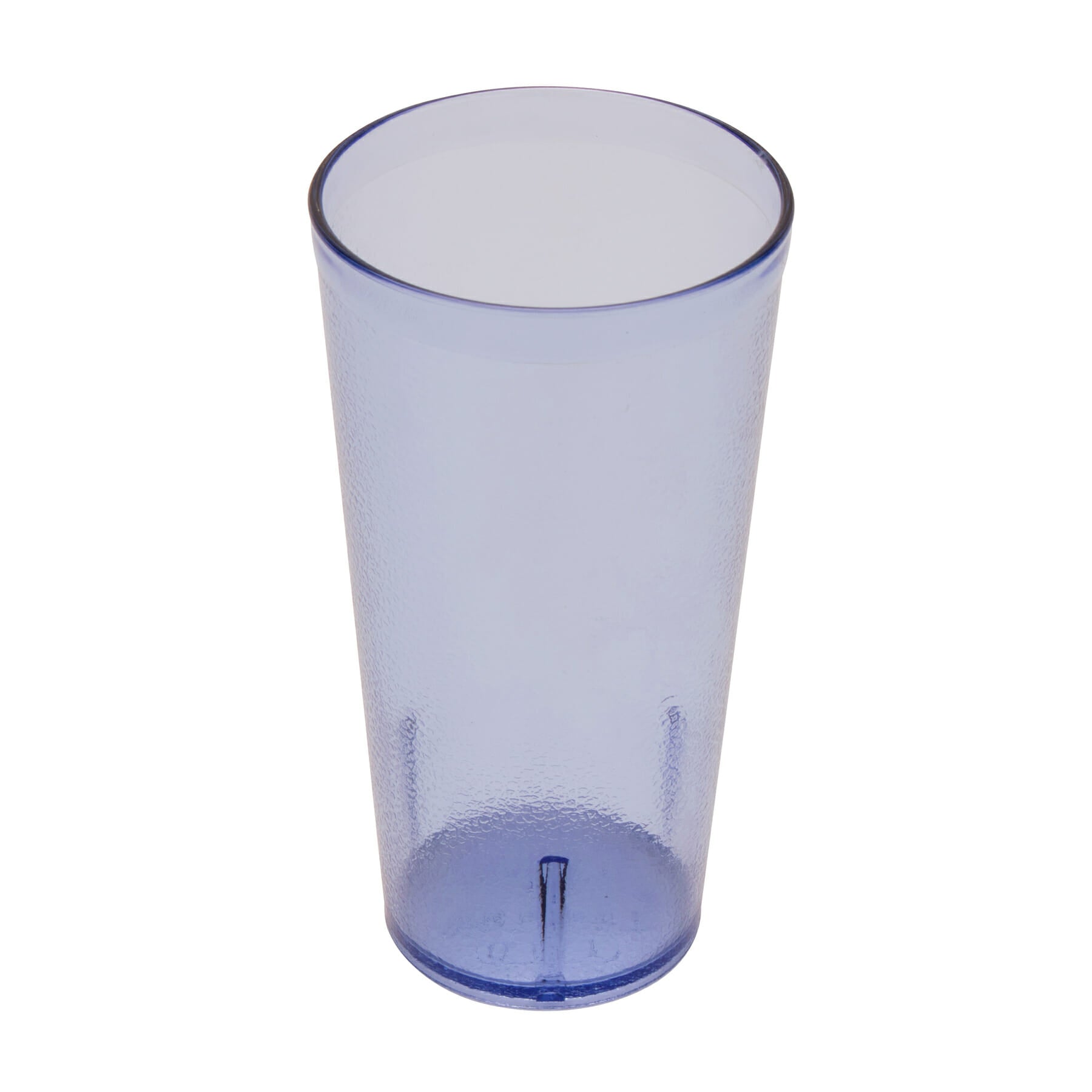 20 oz. Stackable Textured Plastic Tumbler, Blue