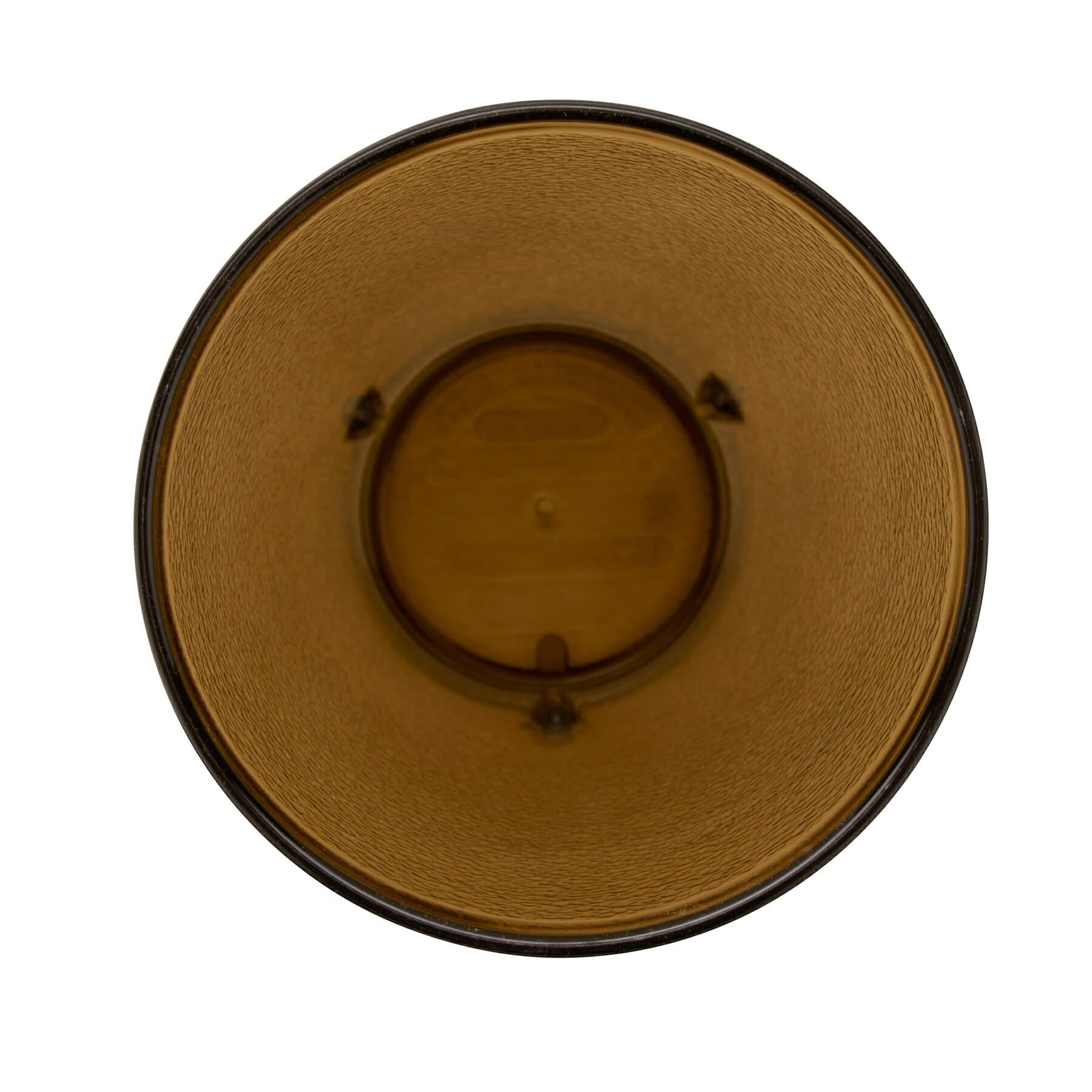 24 oz. Stackable Textured Plastic Tumbler, Amber
