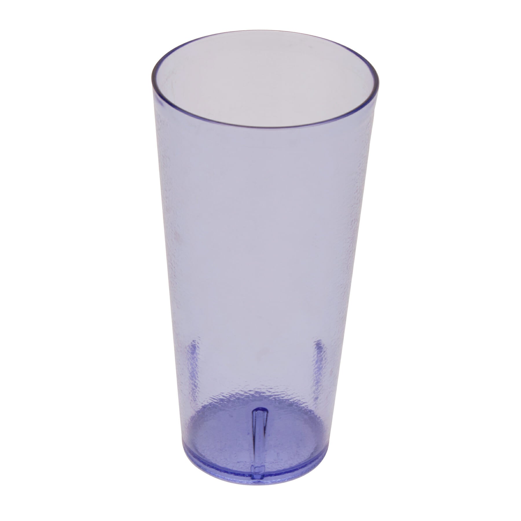 24 oz. Stackable Textured Plastic Tumbler, Blue