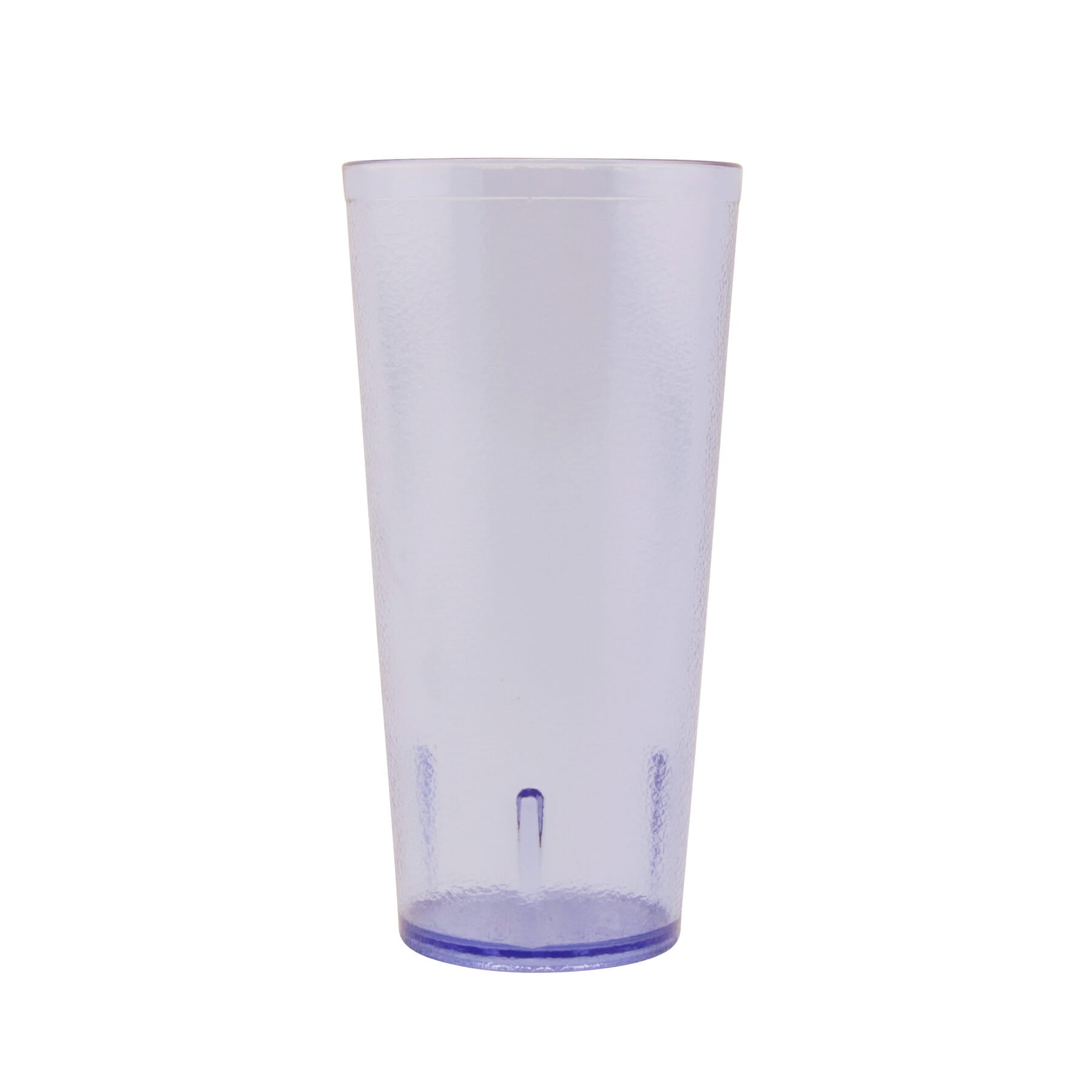 24 oz. Stackable Textured Plastic Tumbler, Blue