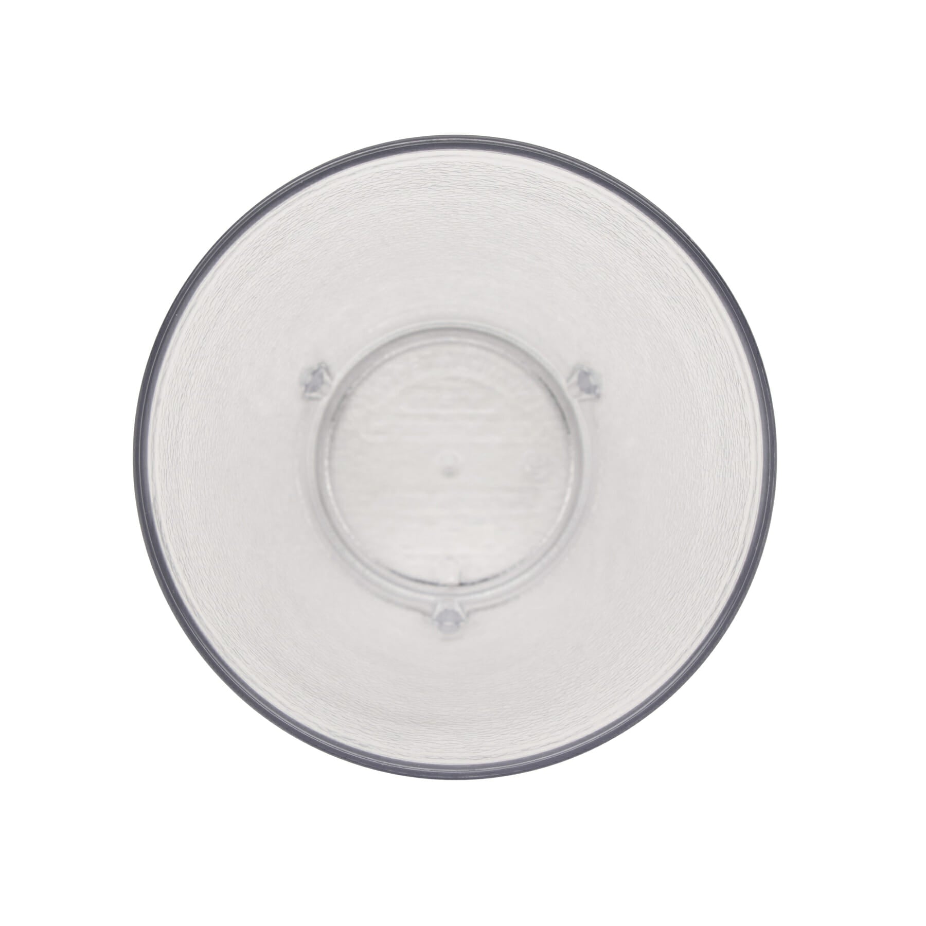 24 oz. Stackable Textured Plastic Tumbler, Clear