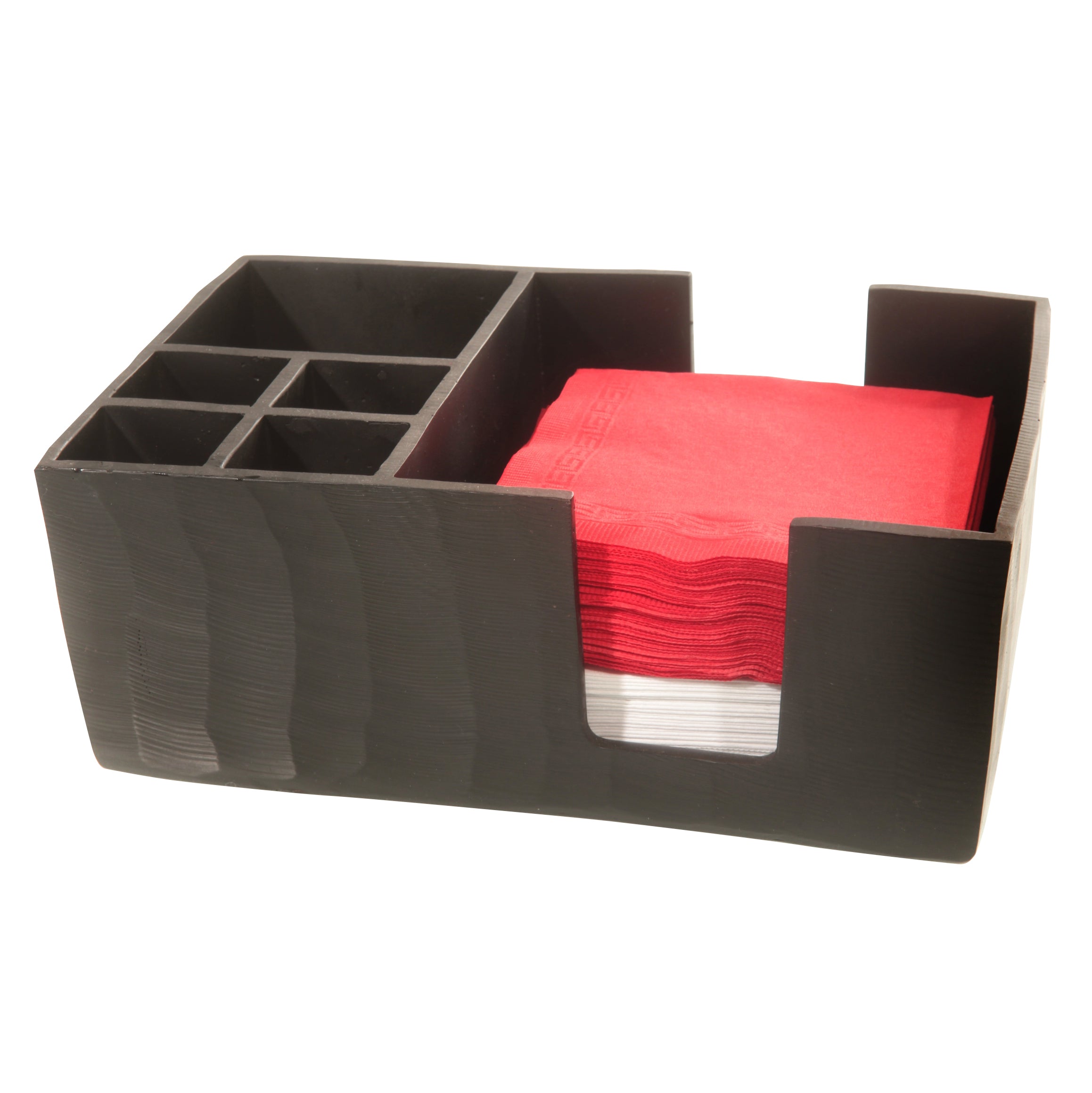 Bar Napkin/Straw Holder L 10.25" W 6.5" Coffee Break