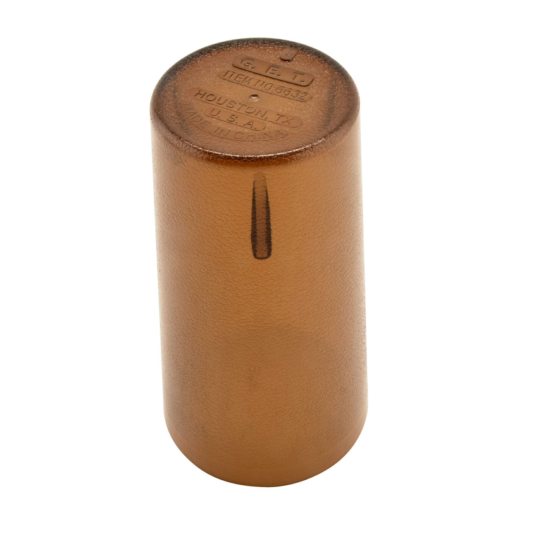 32 oz. Stackable Textured Plastic Tumbler, Amber