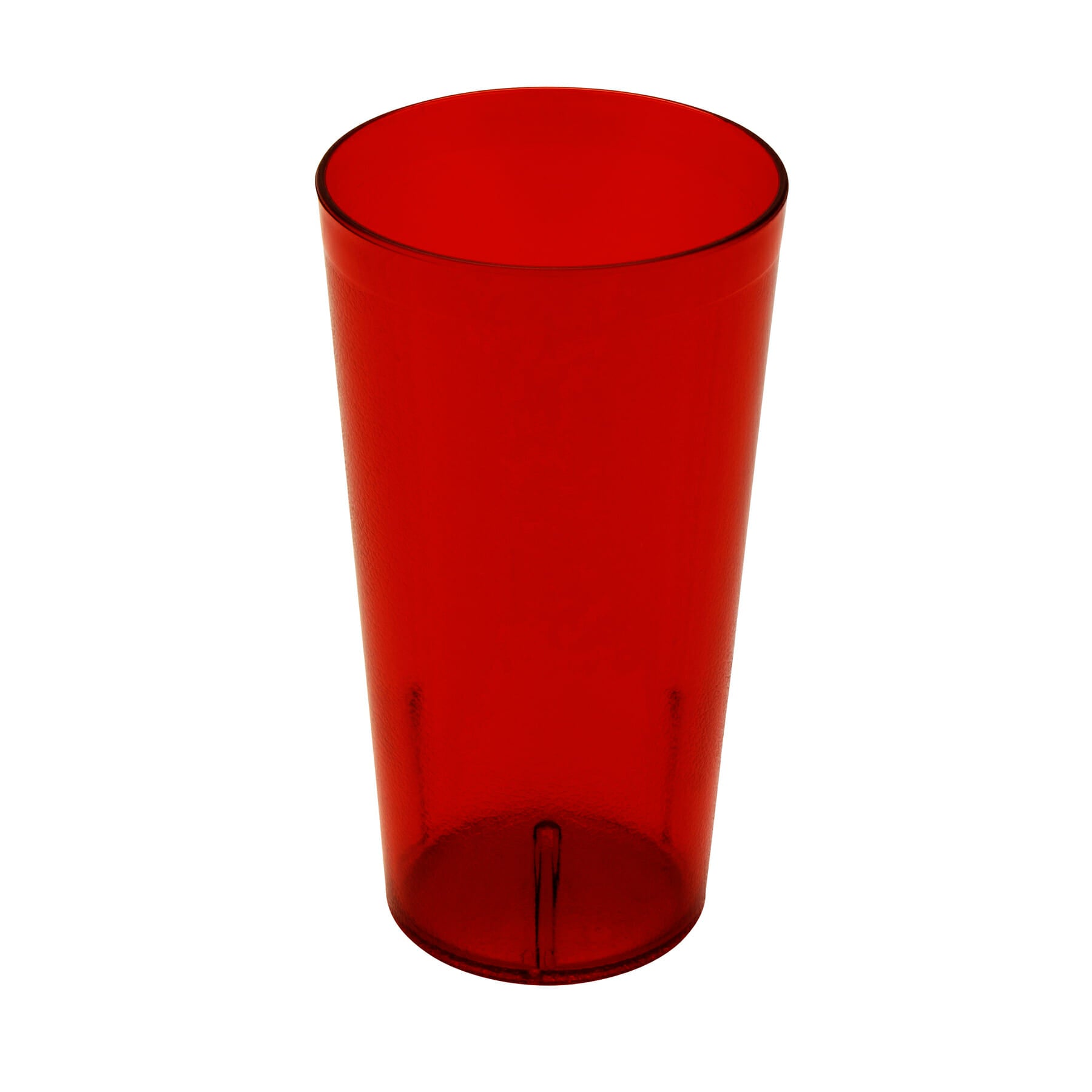 32 oz. Stackable Textured Plastic Tumbler, Red