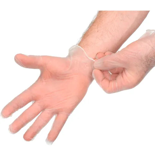 Small Clear Premium Powder-Free Vinyl Gloves
