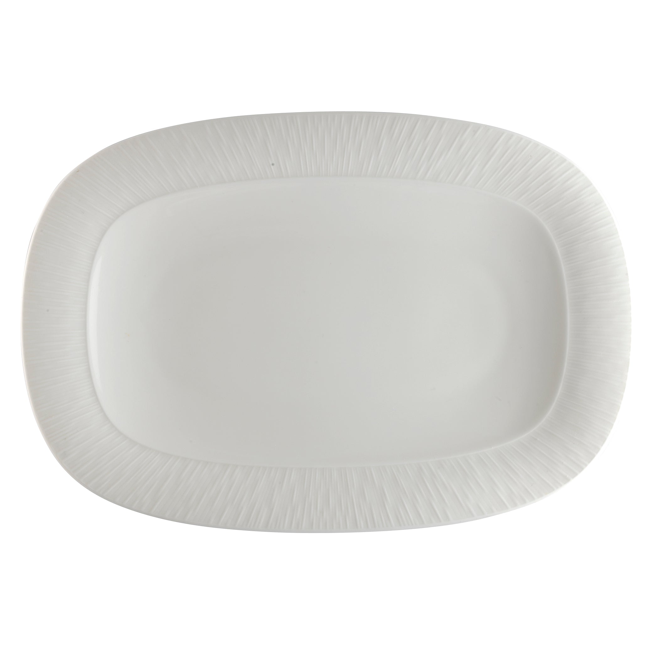 Racetrack Platter L 10.5" W 7.25" Bloom