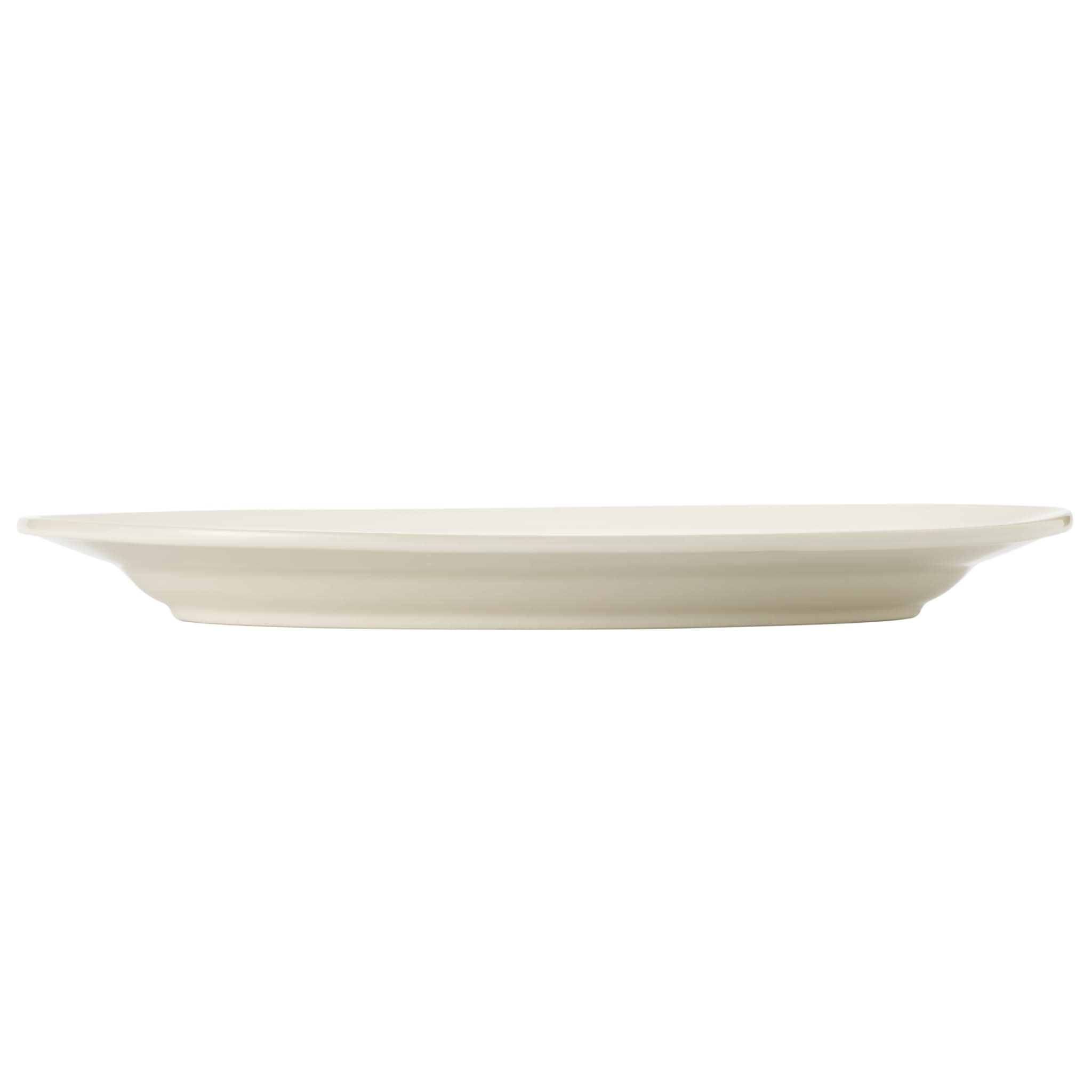Porcelana 15-1/4" x 10-7/8" Oval Platter, Cream White