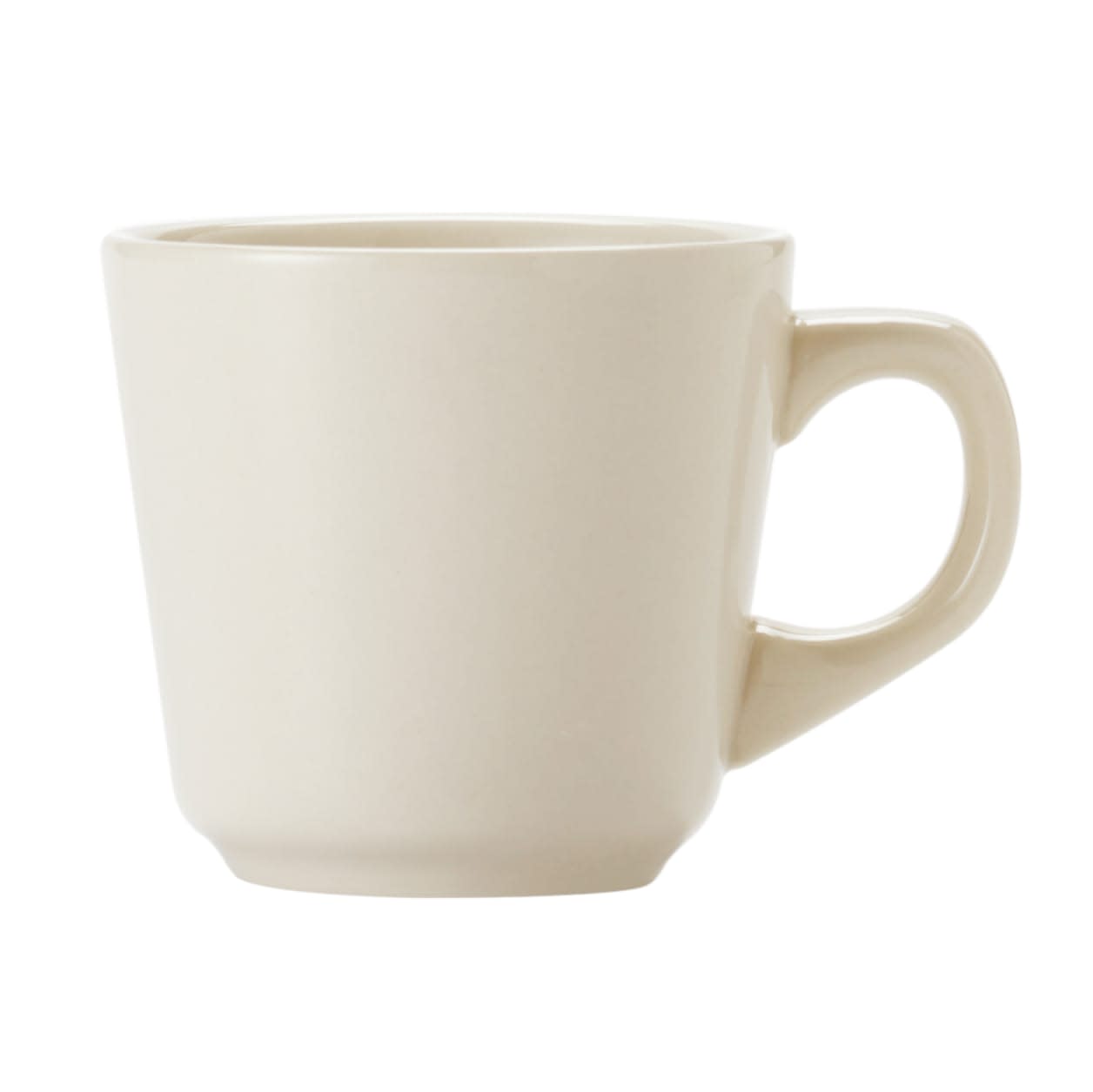 Porcelana 7 oz. Jose Cup, Cream White