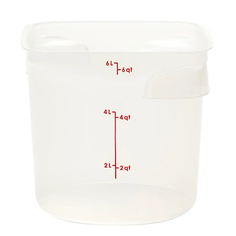 CamRound® FreshPro Round Food Container, 6 qt.