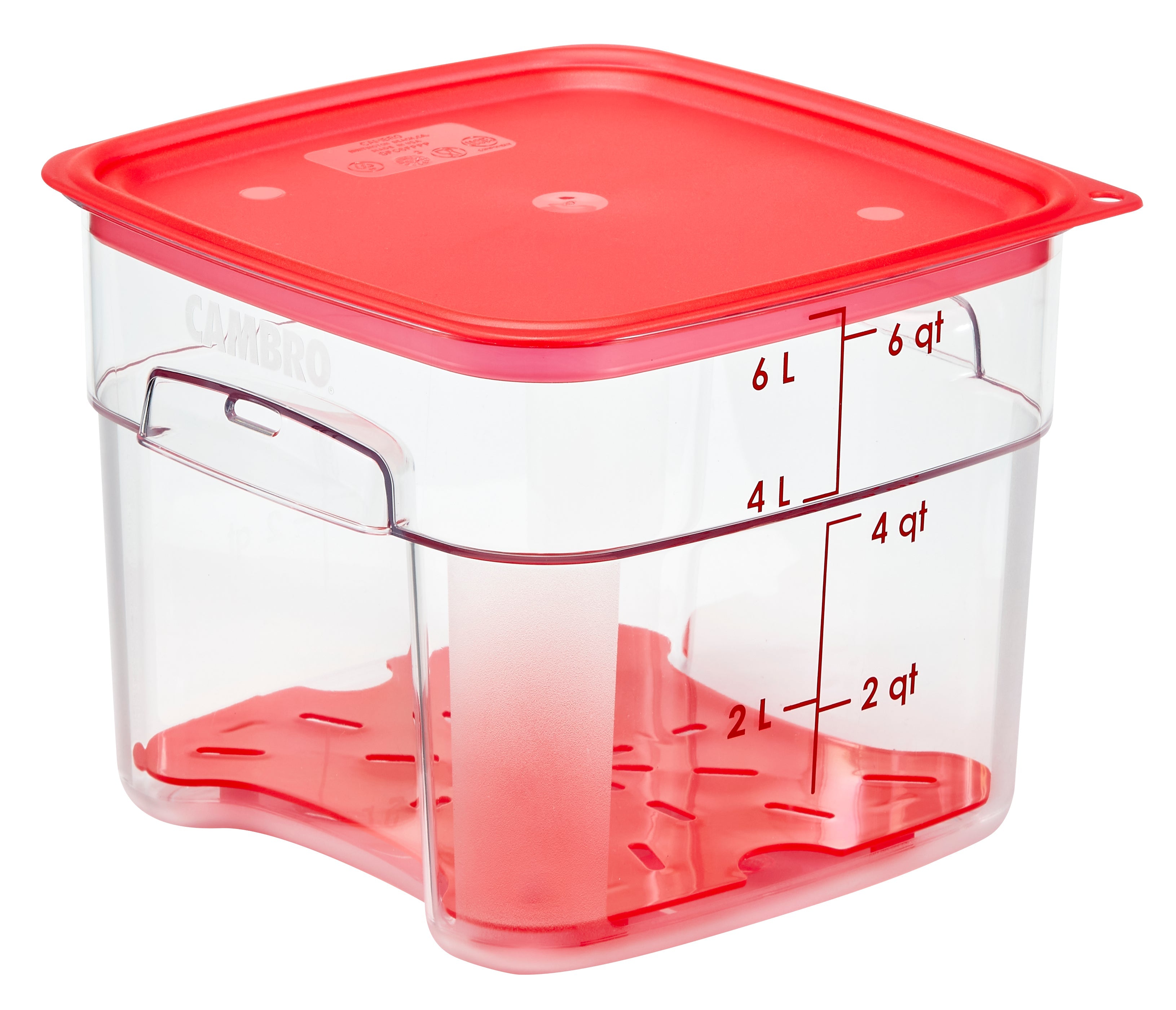 CamSquareÃ‚Â® FreshPro Food Container, 6 qt. , polycarbonate