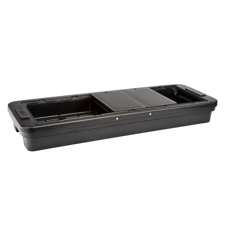 Versa Tabletop Food Bar Basin 76-1/4" Black 5-Pan