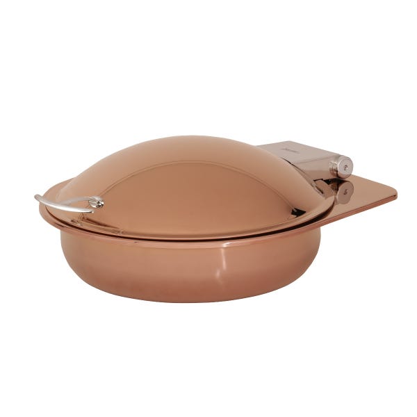 Reflection Induction Buffet Server, Rose Gold Finish, Round, 6 Qt