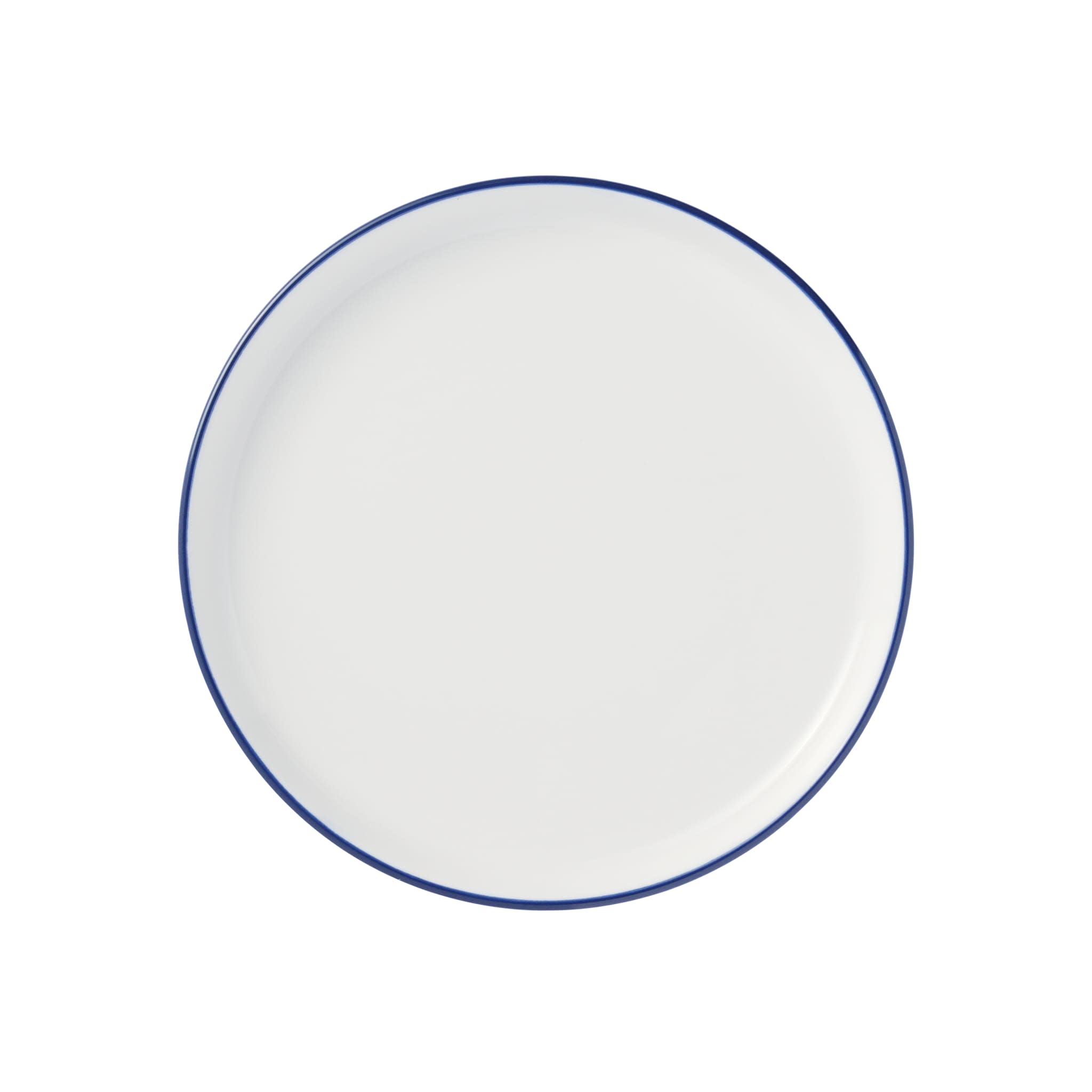 Porcelana Linea 7.75" Stacking Plate, Blue
