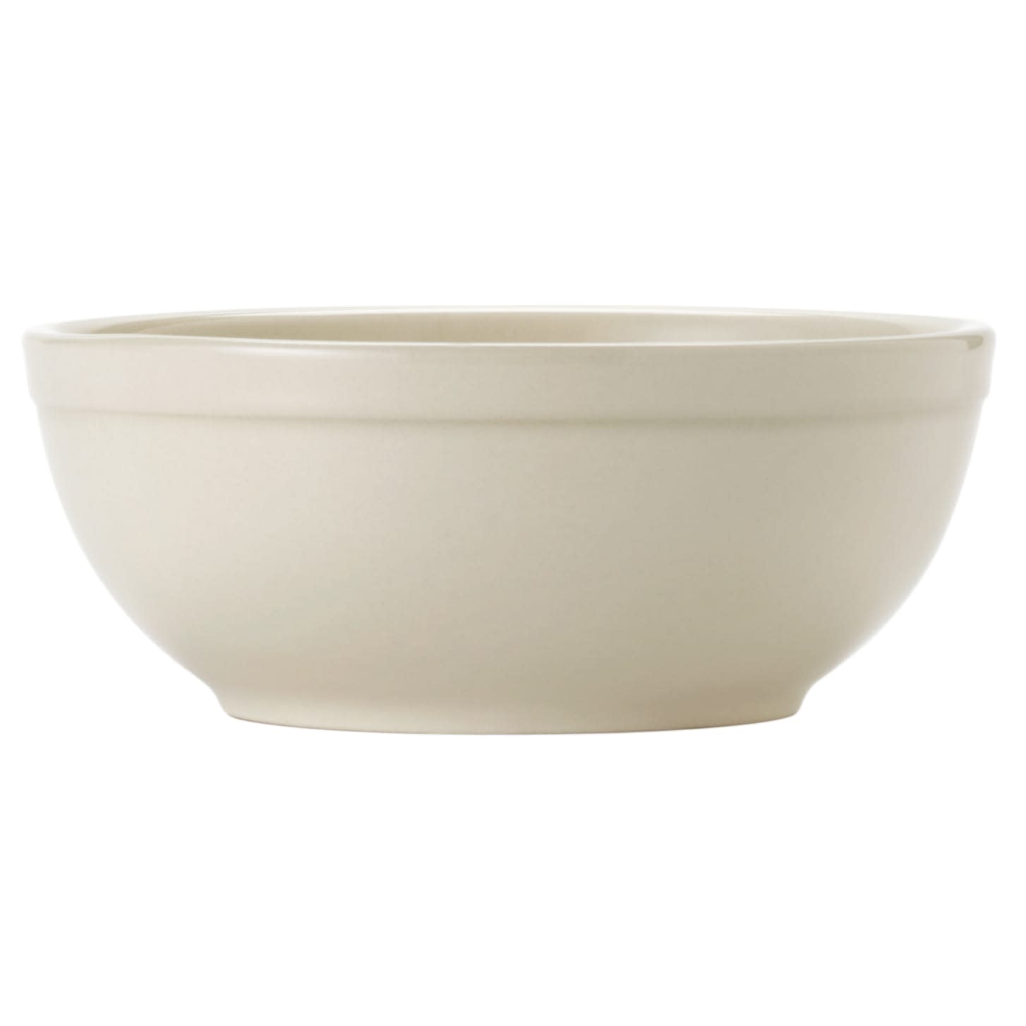 Porcelana 18 oz. Nappie Bowl, Cream White