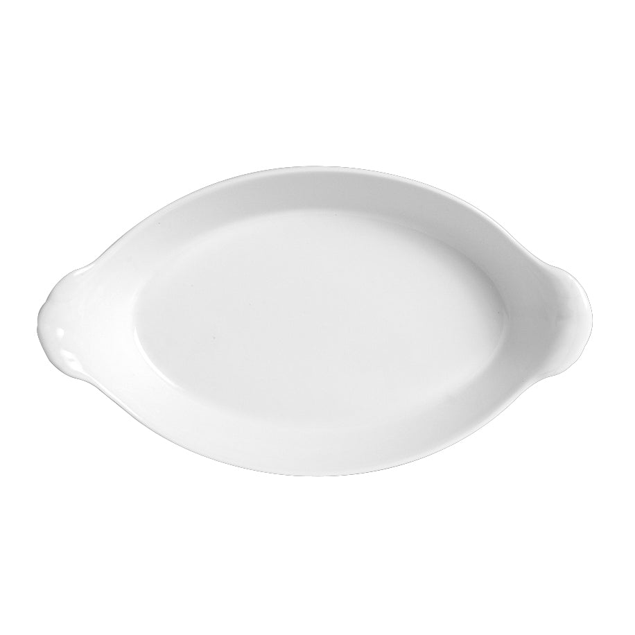 Oval Eared Dish L 11.25" W 6.25" (24.0 Oz) Cookware