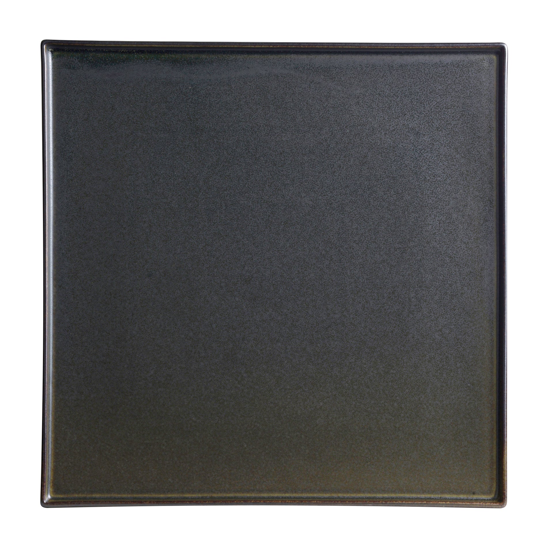 Square Tray 11.25" Dia. W 11.25" Wabi Sabi Slate