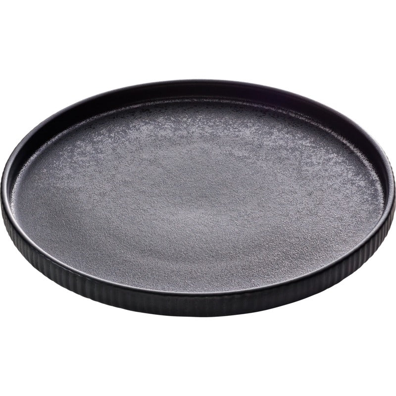 Nara Plate, 8-3/10", Black