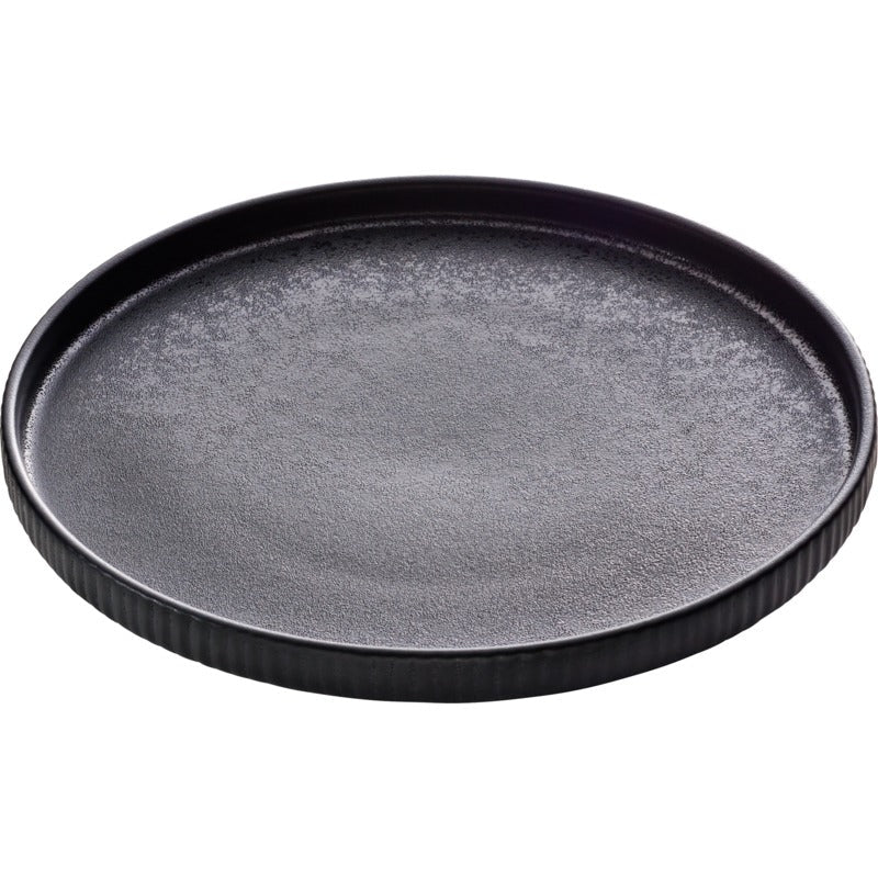 Nara Plate, 10-5/8", Black
