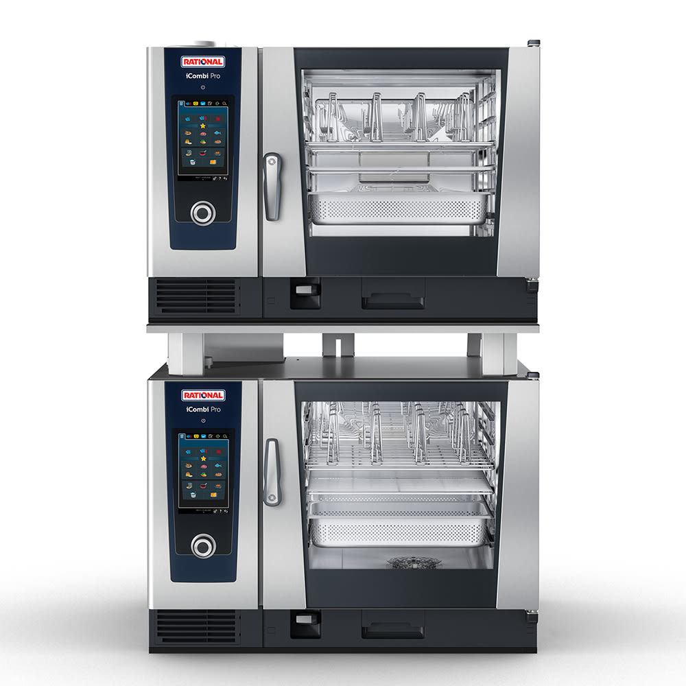 iCombi Pro Half Size Electric Combi Oven Double Stack w/ 12 Pan Capacity - 208/240V, 1 PH - Quick Ship