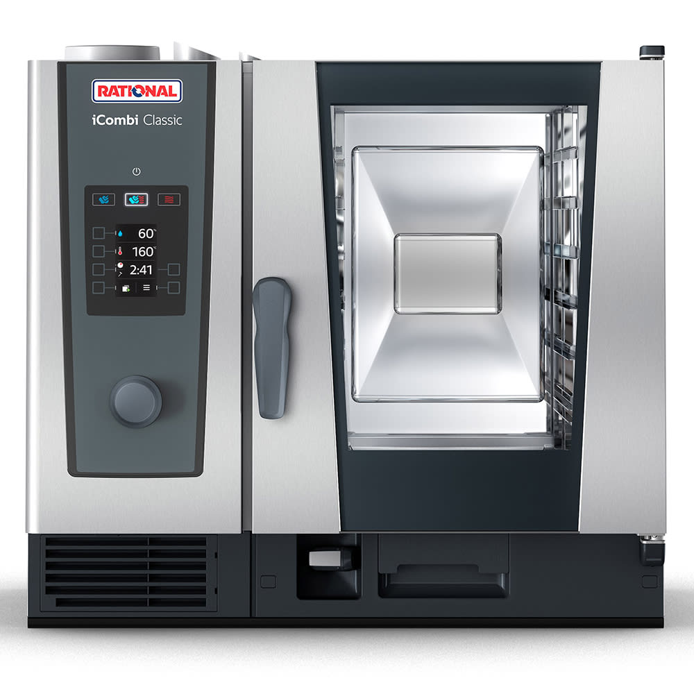 iCombi Classic Half Size Liquid Propane Combi Oven w/ 6 Pan Capacity - 120V, 1 PH
