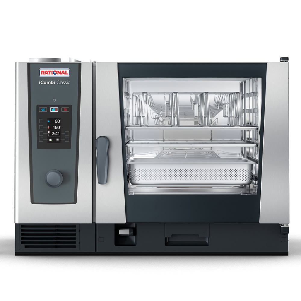 iCombi Classic Full Size Natural Gas Combi Oven w/ 6 Pan Capacity - 208/240V, 1 PH
