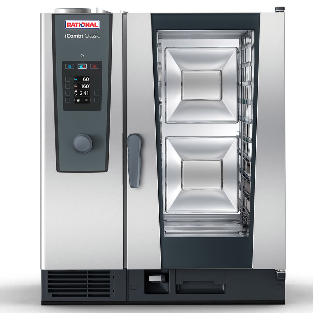 iCombi Classic Half Size Natural Gas Combi Oven w/ 10 Pan Capacity - 120V, 1 PH