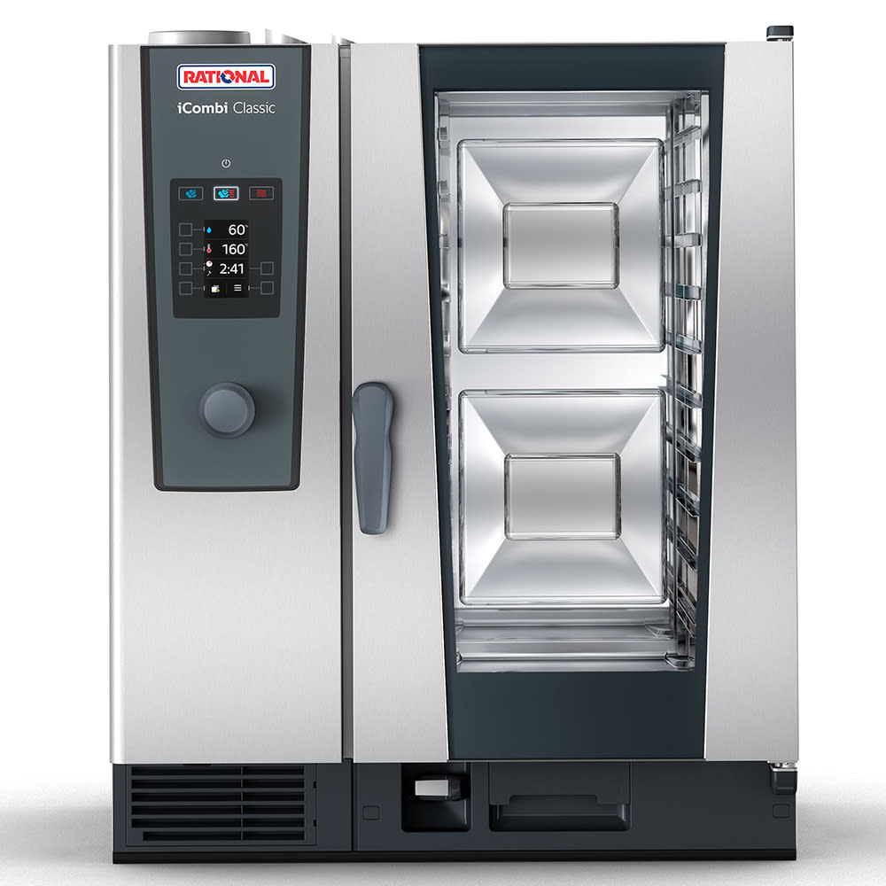 iCombi Classic Half Size Natural Gas Combi Oven w/ 10 Pan Capacity - 208/240V, 1 PH