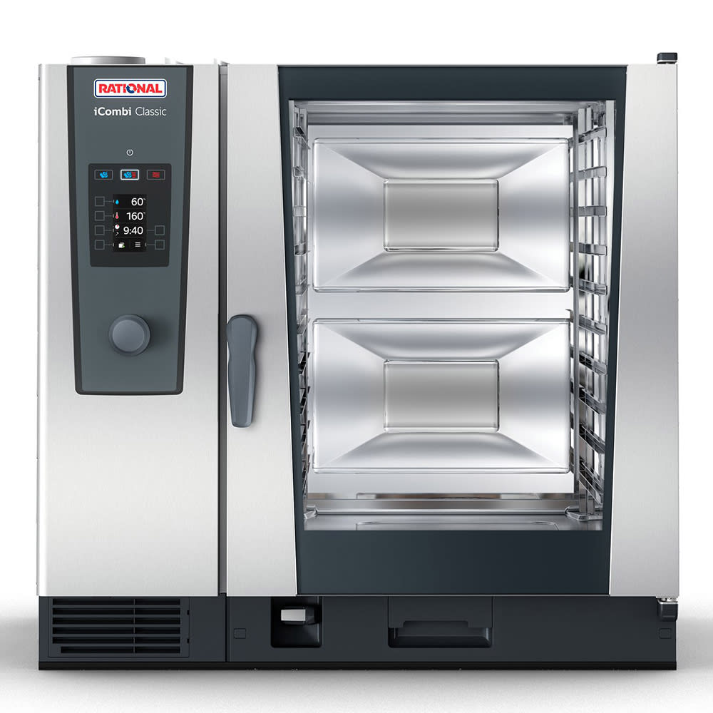iCombi Classic Full Size Natural Gas Combi Oven w/ 10 Pan Capacity - 208/240V, 1 PH