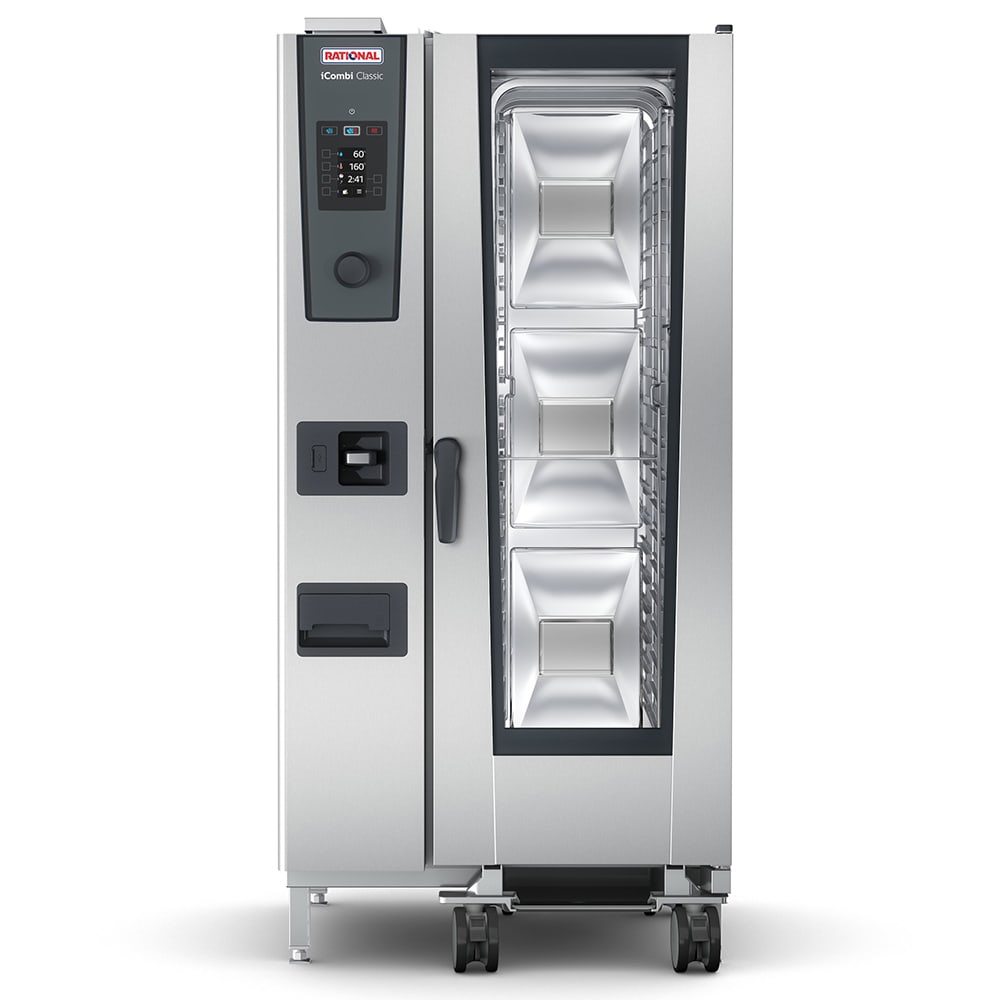 iCombi Classic Half Size Natural Gas Combi Oven w/ 20 Pan Capacity - 120V, 1 PH