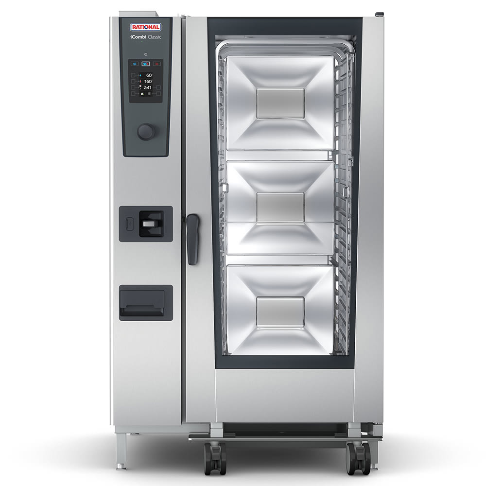 iCombi Classic Full Size Natural Gas Combi Oven w/ 20 Pan Capacity - 208/240V, 1 PH
