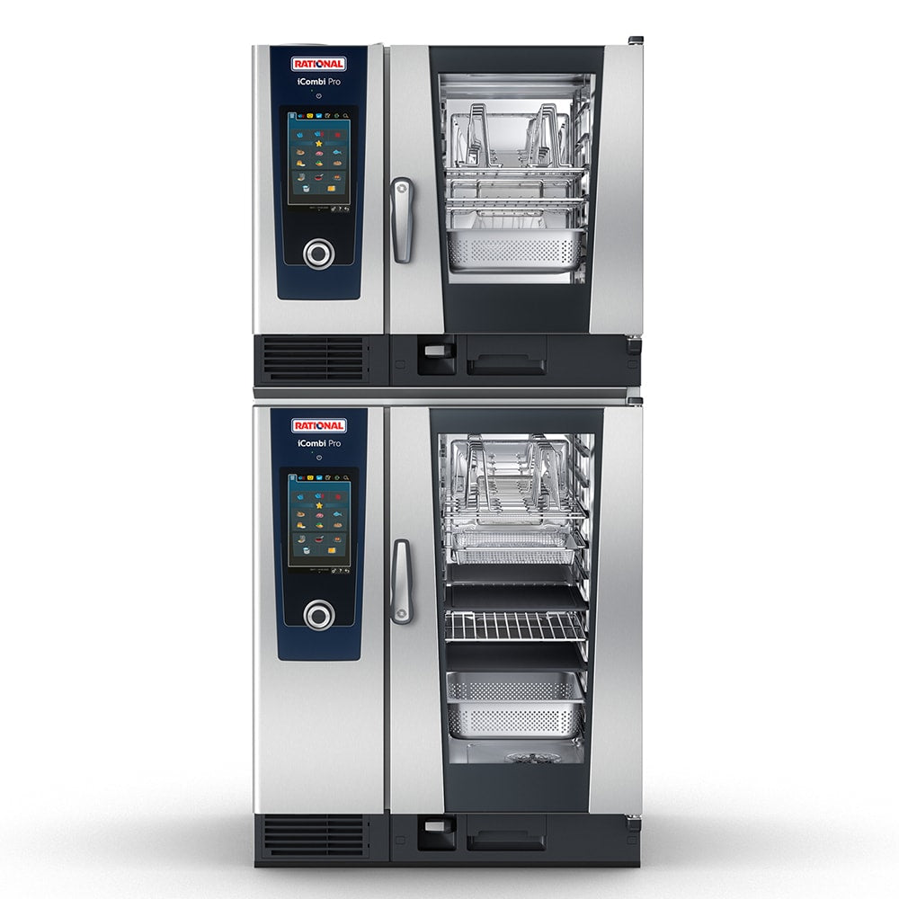 iCombi Pro Half Size Electric Combi Oven Double Stack w/ 16 Pan Capacity - 208/240V, 3 PH - Quick Ship