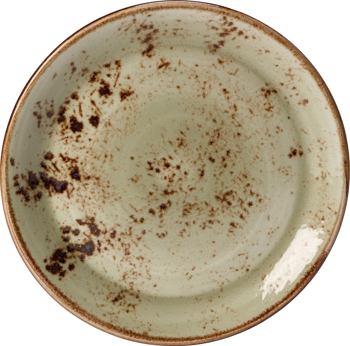 Taste Coupe Plate 6.0" Dia. L 6.0" W 6.0" Craft Green