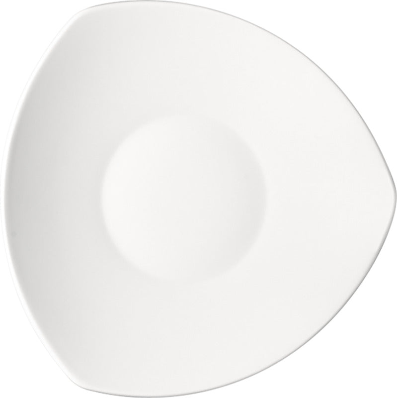 Options Triangular Pasta Bowl 11.2", White