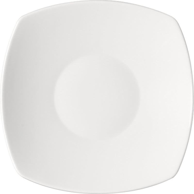Options Rolled Edge Square Pasta Bowl 11.9", White