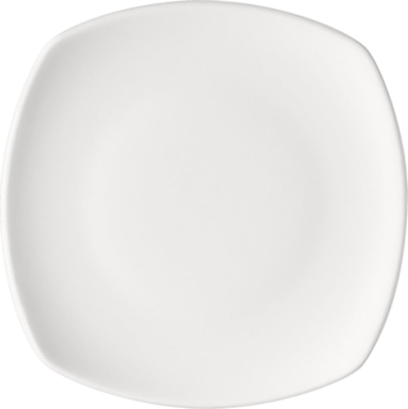 Options Coupe Square Plate 6", White