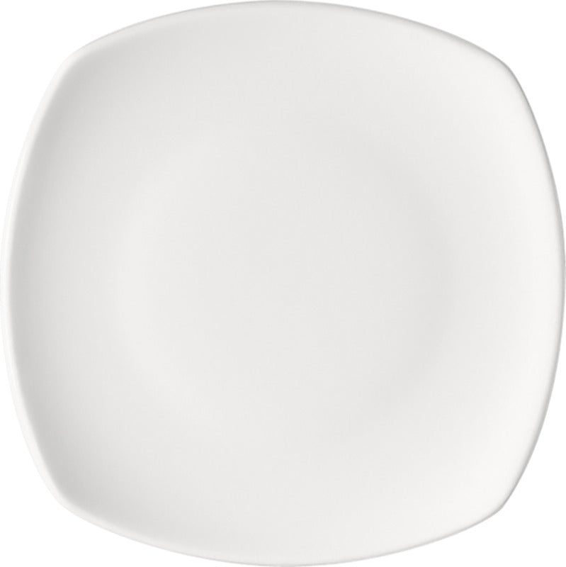 Options Coupe Square Plate 9.65", White