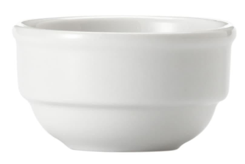 Porcelana 1-1/2 oz. Mini Ramekin, Bright White