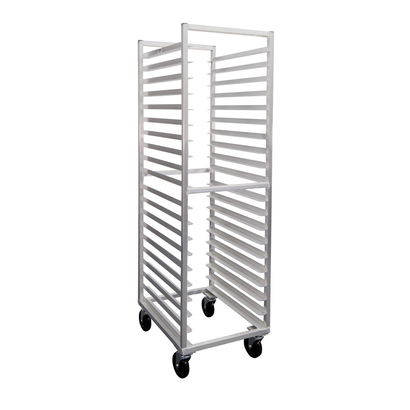 New Age 20-Pan End Load Welded Full Height Bun Pan Rack