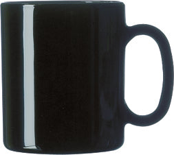 Coffee & Tea, Black Mug 10.5 oz.
