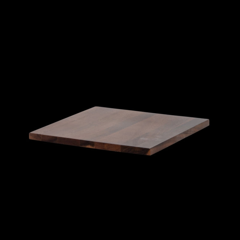 Square Top Tile, 9.5" X 9.5" X 0.625", Axis Buffet System, Spire Natural Wood
