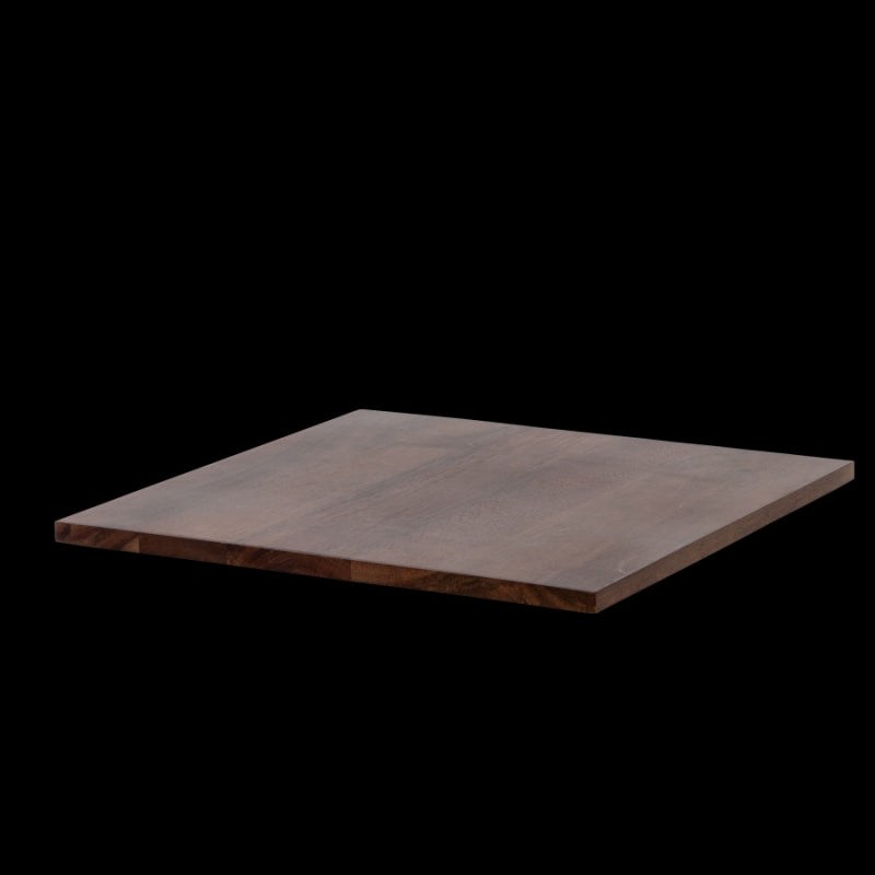 Square Top Tier Tile, 14.0" X 14.0" X 0.625", Axis Buffet System, Spire Natural Wood