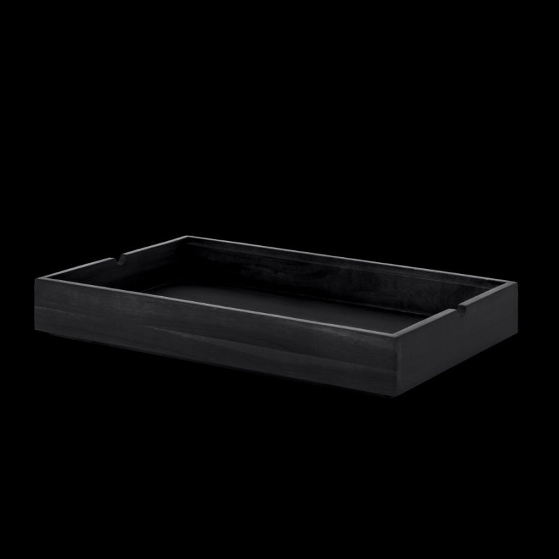 Gastronorm 1/1 Box, 21.875" X 13.75" X 3.0", Axis Buffet System, Pivot Dark Wood