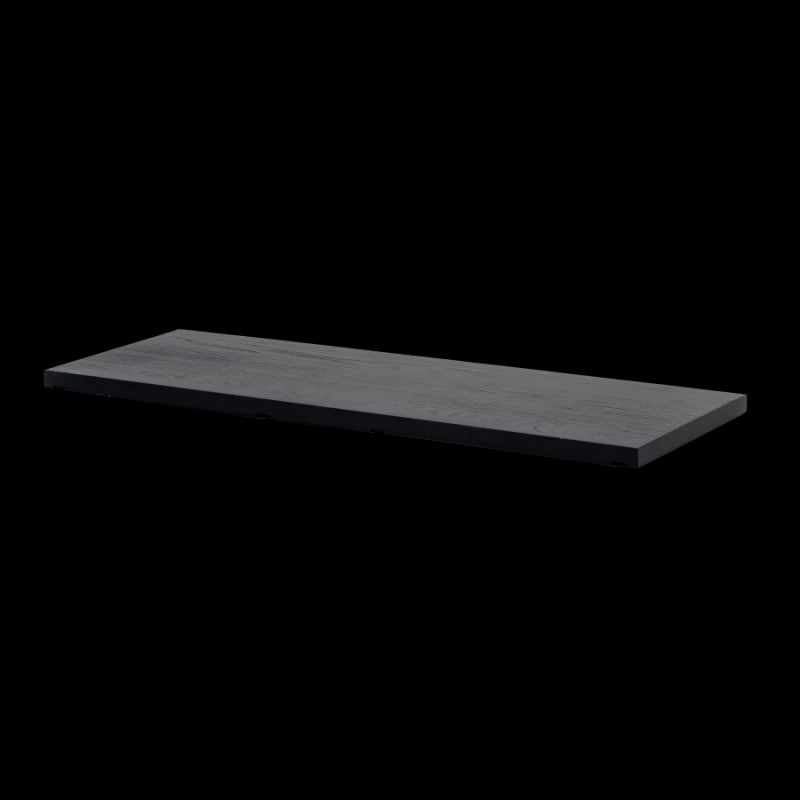 Rectangular Connector Tile, 24.0" X 8.125" X 0.625", Axis Buffet System, Spire Dark Wood