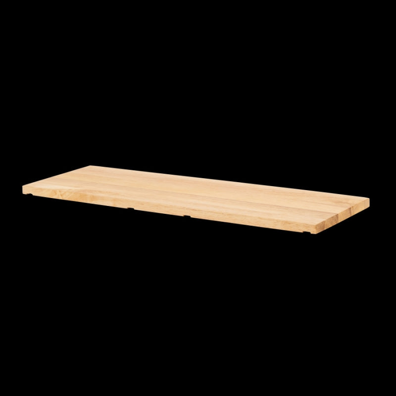 Rectangular Connector Tile, 24.0" X 8.125" X 0.625", Axis Buffet System, Spire Light Wood
