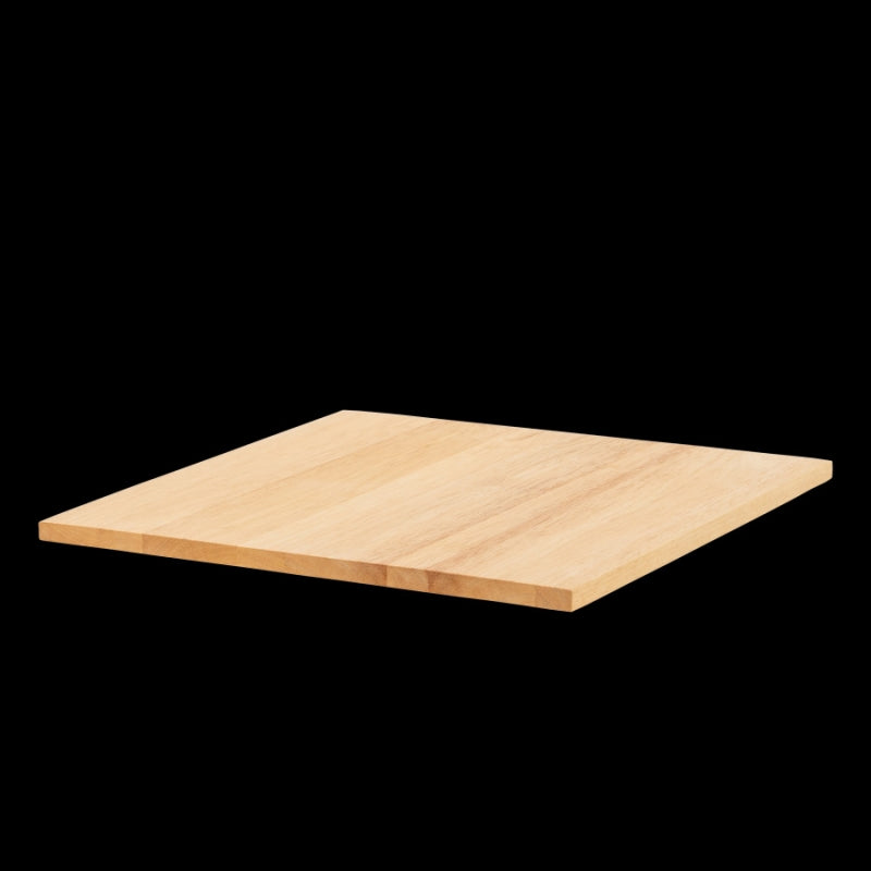 Square Top Tier Tile, 14.0" X 14.0" X 0.625", Axis Buffet System, Spire Light Wood