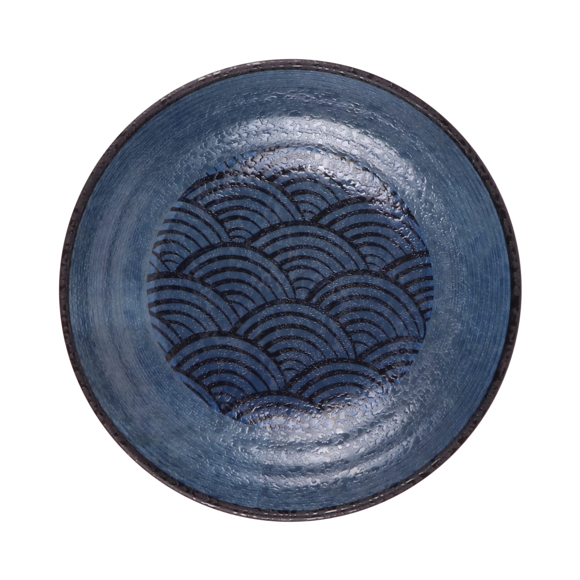 Elite Global Solutions Catalina 36 oz. Round Melamine Bowl, Dark Blue