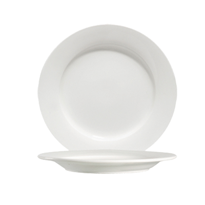 Lincoln 7-1/4" Bone White Round Plate
